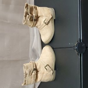 Old Navy, tan ankle boots,  toddler girls size 5